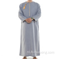 Nieuw aankomende polyester Omani -stijl islamitische kleding